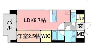 グランフォーレラグゼ博多駅南の物件間取画像